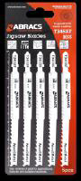 ABRACS METAL JIGSAW BLADES METAL & WOOD 5PCS