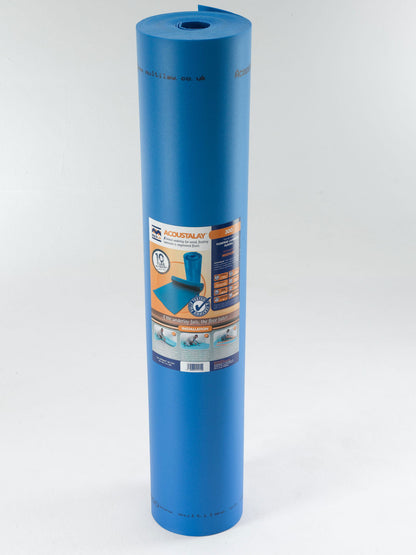 ACOUSTALAY UNDERLAY 300 BLUE 10M2 ROLL - Woodworkers.ie - 