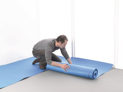 ACOUSTALAY UNDERLAY 300 BLUE 10M2 ROLL - Woodworkers.ie - 