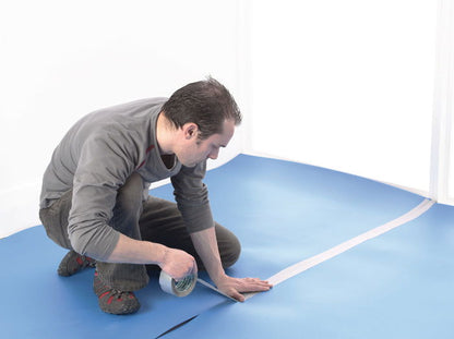 ACOUSTALAY UNDERLAY 300 BLUE 10M2 ROLL - Woodworkers.ie - 