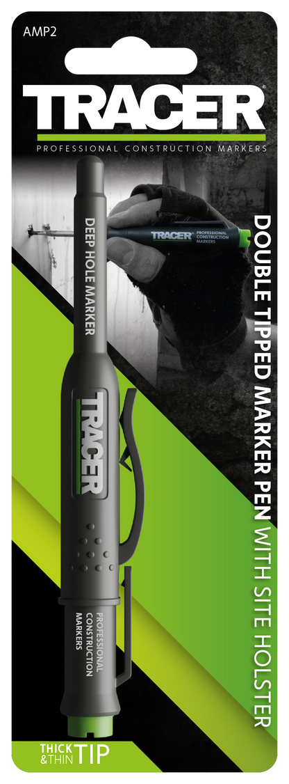 TRACER DOUBLE TIPPED MARKER PEN & SITE HOLSTER