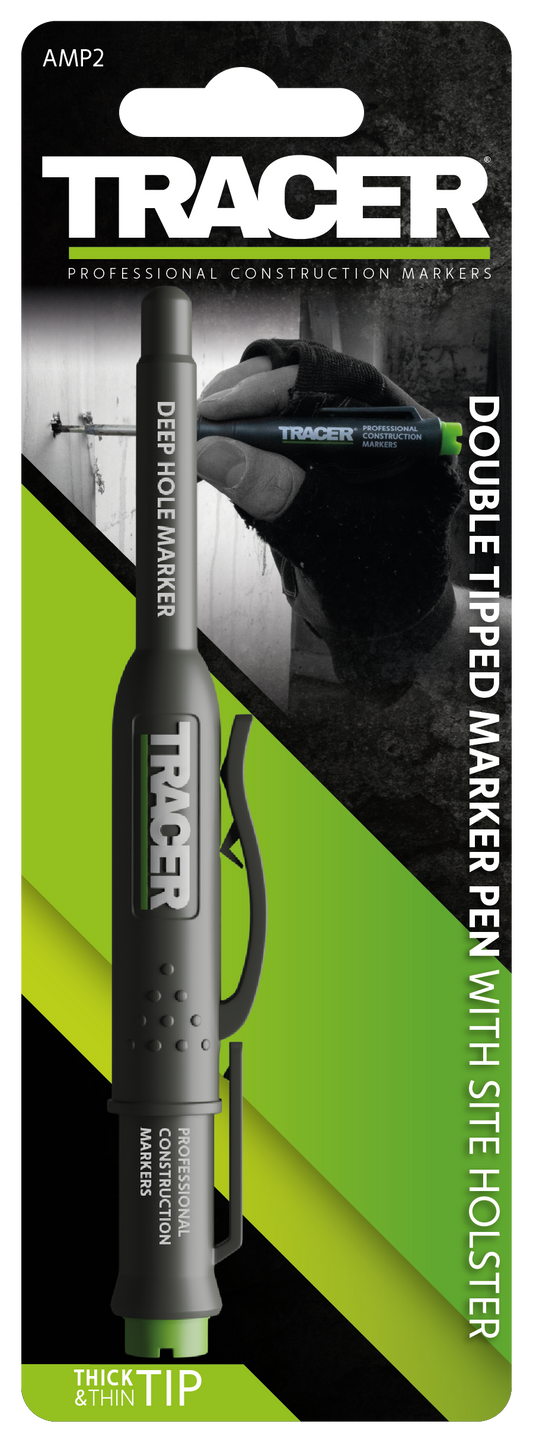 TRACER DOUBLE TIPPED MARKER PEN & SITE HOLSTER