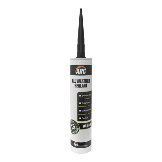 ARC ALL WEATHER SEALANT BLACK 310ml - Woodworkers.ie - 