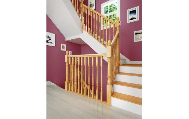 Achill Long Square Newel Post - Woodworkers.ie - 