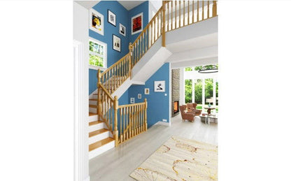 Achill Long Square Newel Post - Woodworkers.ie - 