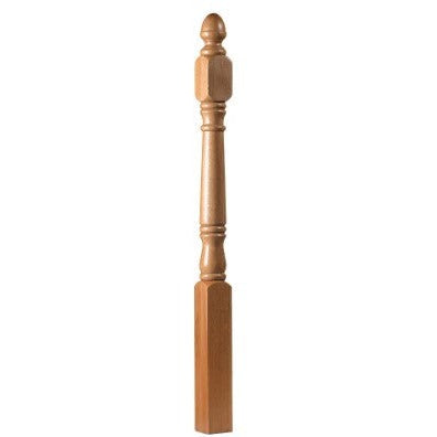 Achill Short Square Full Newel Post - Woodworkers.ie - 