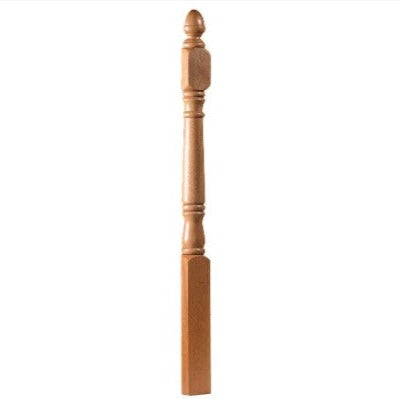 Achill Short Square half newel post - Woodworkers.ie - 