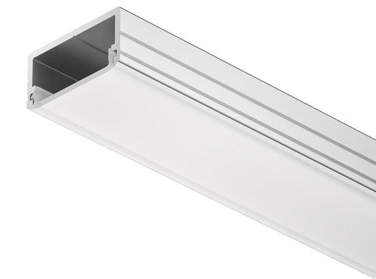 Aluminium Profile for Flexible Strip Lights 18mm X 8.5mm x 2500mm - Woodworkers.ie - 