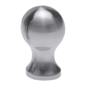 Amig Brushed Nickel 13mm Knob - Woodworkers.ie - 