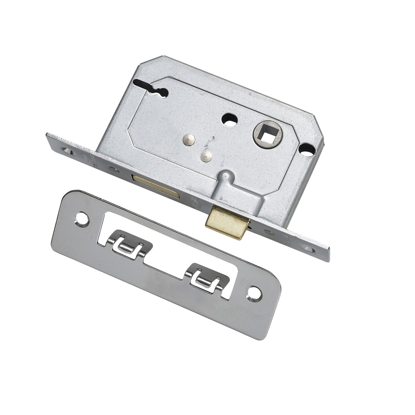 BASTA 2 LEVER LOCK 63MM CHROME - Woodworkers.ie - 
