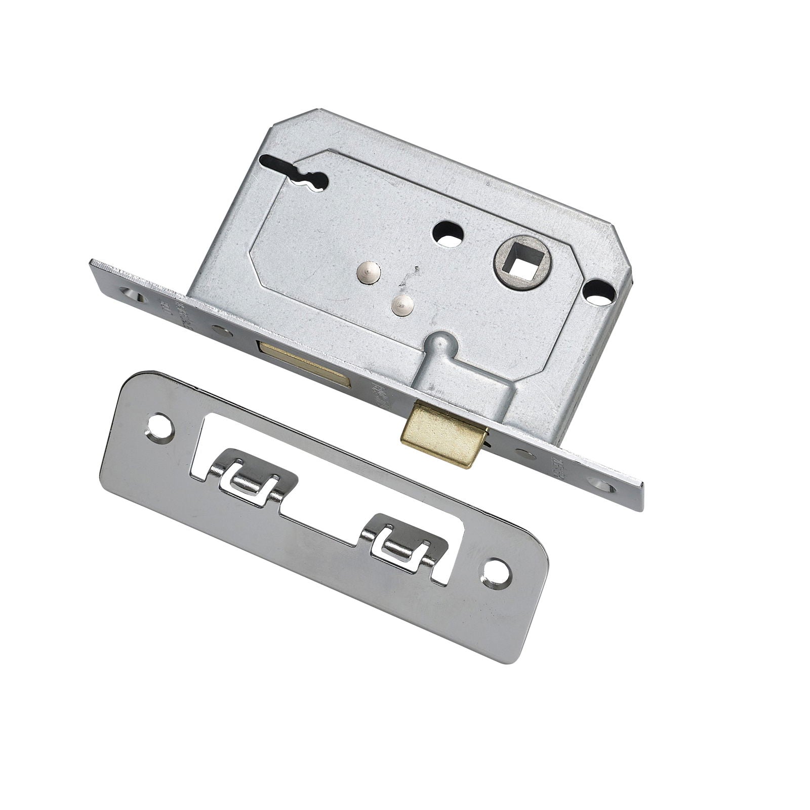 BASTA 2 LEVER LOCK 63MM CHROME - Woodworkers.ie - 