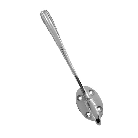 BASTA CHROME HAT & COAT HOOK TWIN PK - Woodworkers.ie - 