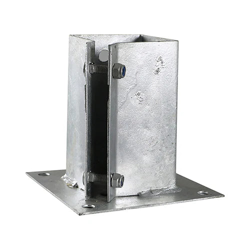 Bolt Down Shoe - Hot Dipped Galvanised ( 2 VARIANTS AVAILABLE )