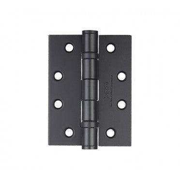 BLACK 100X76MM BALL BEARING HINGES - Woodworkers.ie - 