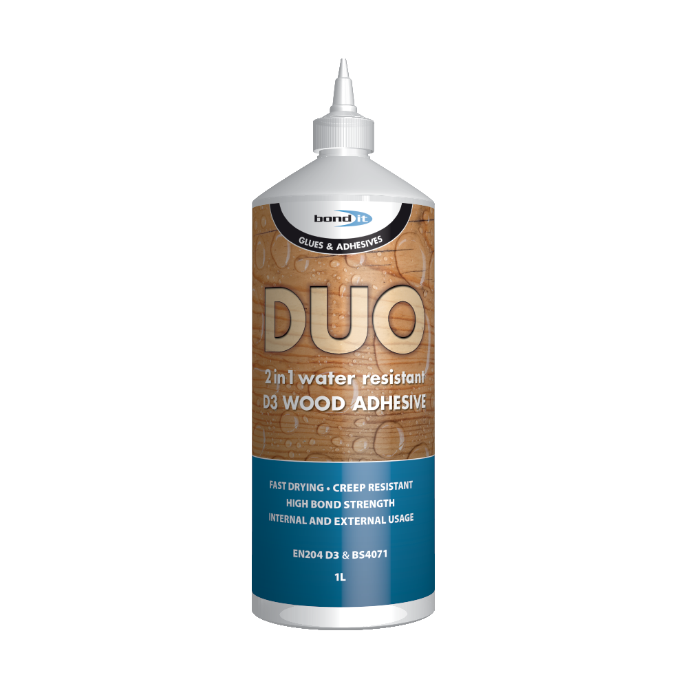 BOND IT- DUO - I LITRE  WOODGLUE - Woodworkers.ie - 