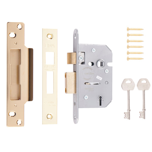 ERA 5 LEVER MORTICE LOCK 2 1/2