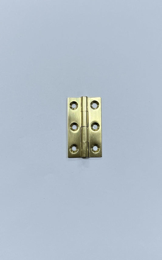 BRASS BUTT HINGE 2" / PAIR - Woodworkers.ie - 