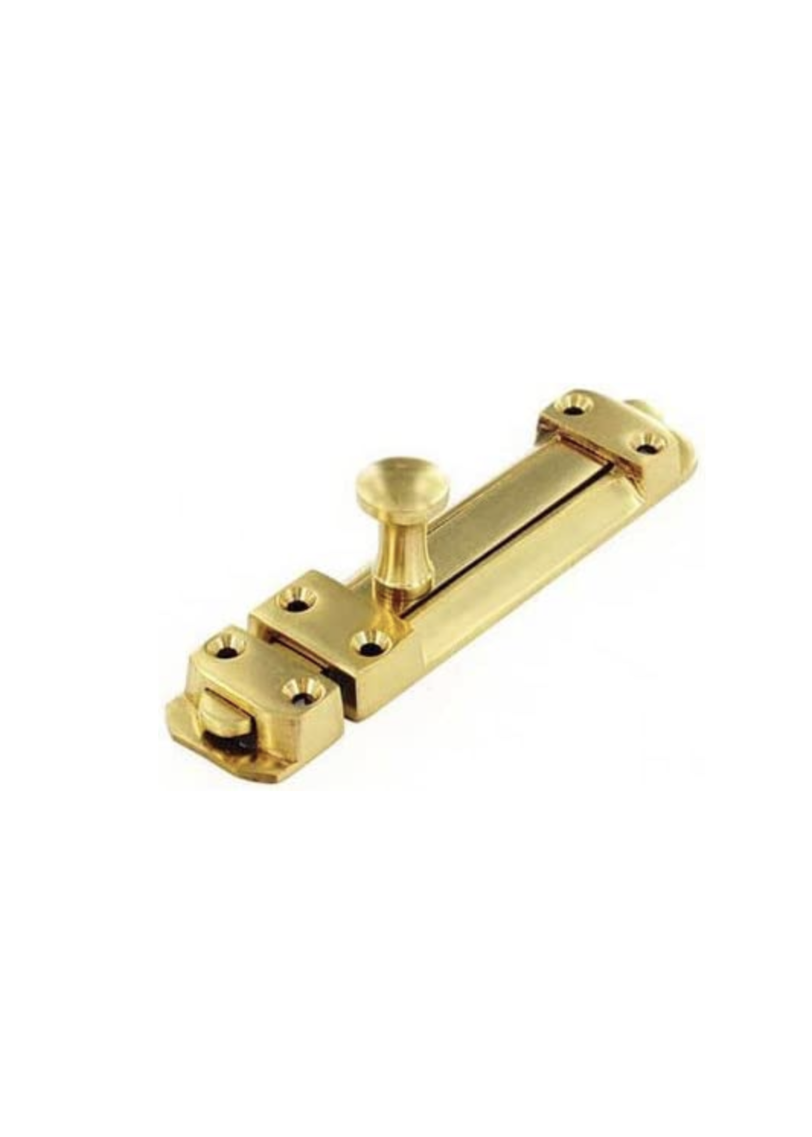 BRASS DOOR BOLT HEAVY 150MM - Woodworkers.ie - 