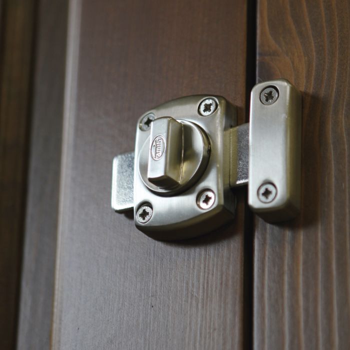 BRUSHED NICKEL DOOR BOLT (388-40) - Woodworkers.ie - 