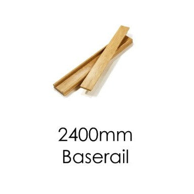 Base rail 2400mm - Woodworkers.ie - 