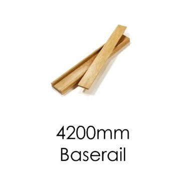 Base rail 4200mm - Woodworkers.ie - 