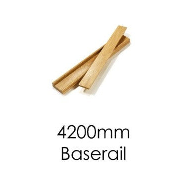 Base rail 4200mm - Woodworkers.ie - 