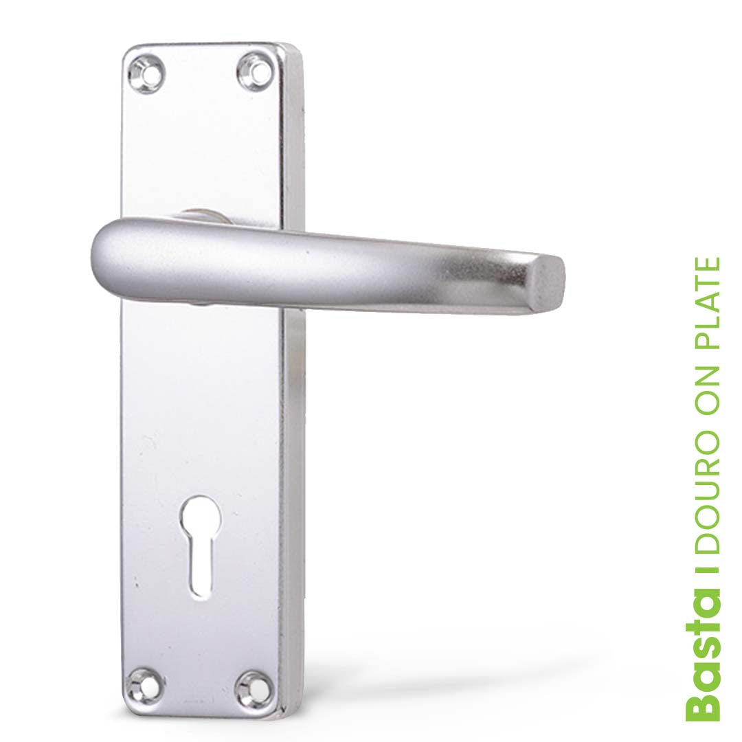 Basta Douro Handle Satin Nickle - Woodworkers.ie - 