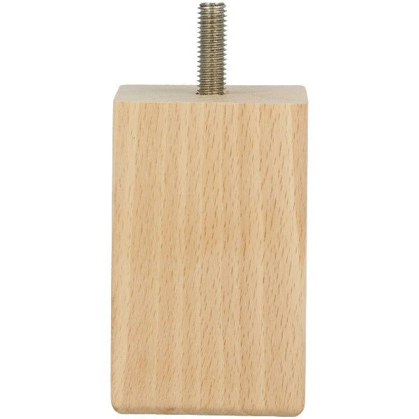 Beech 50 X 50 X 80mm Square Leg
