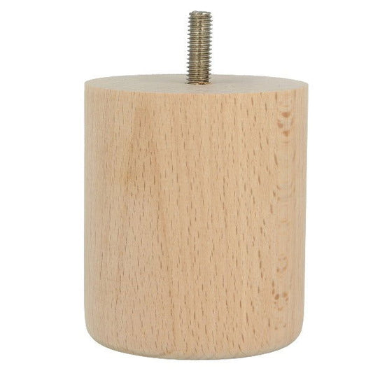 Beech 68 X 80Mm Round Leg - Woodworkers.ie - 