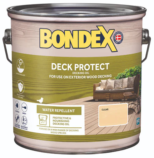 Bondex Decking Oil Clear (6 Variants Available )