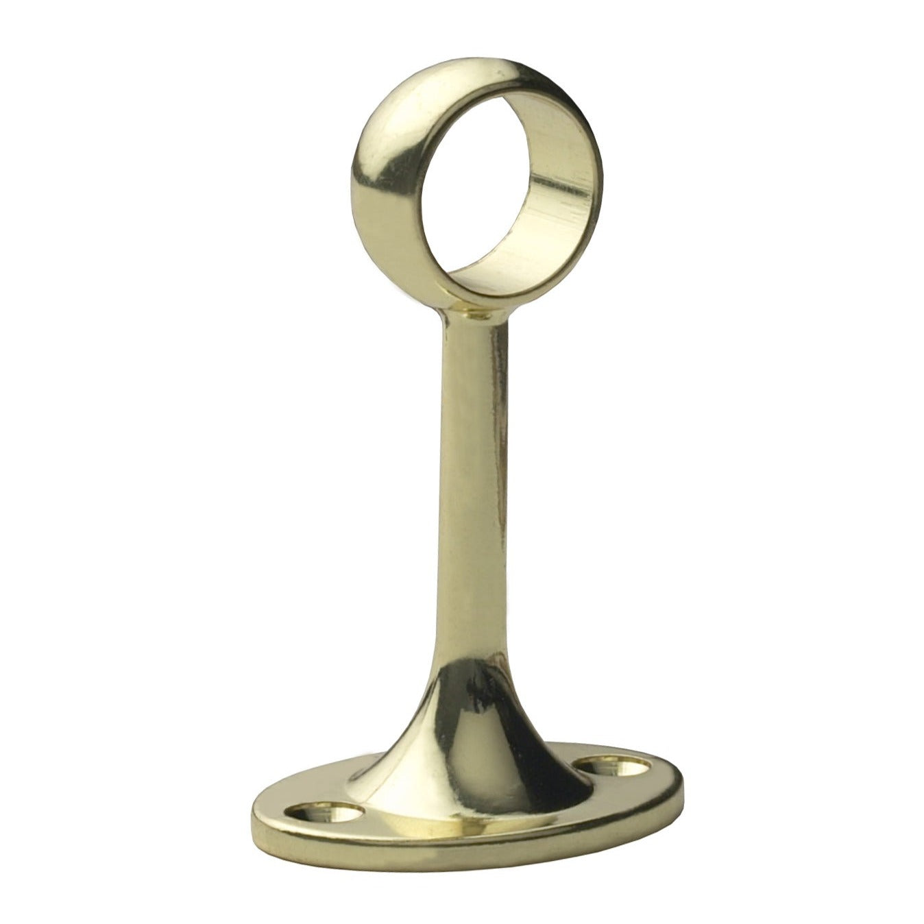 Brass Rail Centre Support 19mm (X3/4")