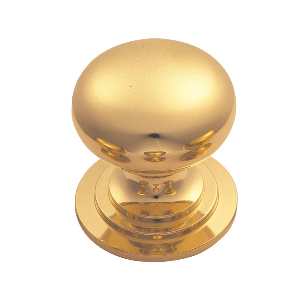 Brass Victorian Knob 32Mm - Woodworkers.ie - 