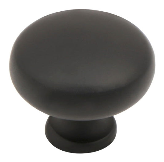 Button Knob Black 30mm - Woodworkers.ie - 