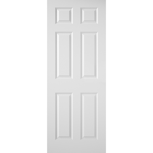 CARRICK MOULDED 6 PANEL SMOOTH DOOR - Woodworkers.ie - 