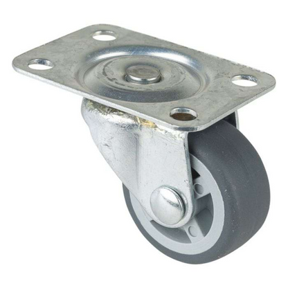 Furniture Castor 30mm swivel 20kg Grey Soft