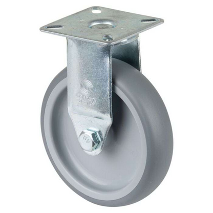 Equipment Castor 100mm Swivel, Fixed, Brake 70kg Grey
