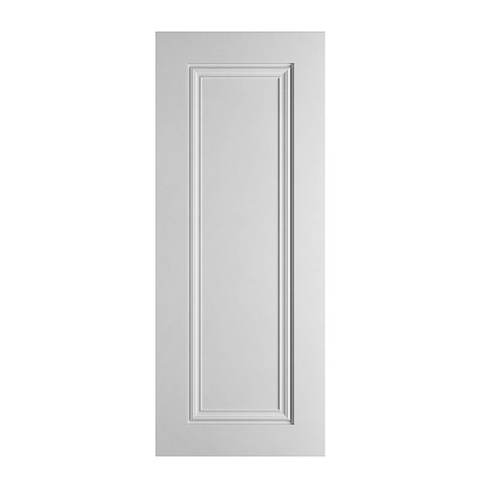 CHARLESTON 1 PANEL WHITE PRIMED DOOR - Woodworkers.ie - 