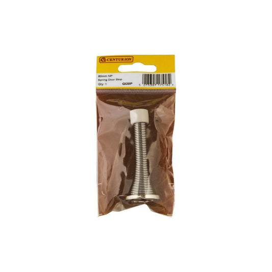 CHROME SPRING DOOR STOP - Woodworkers.ie - 