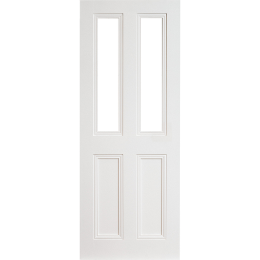 CLAREMONT 2P/2L PRIMED READY TO GLAZE DOOR - Woodworkers.ie - 