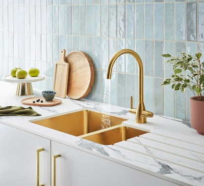 CLEARWATER TUTTI TAP BRUSHED BRASS - Woodworkers.ie - 