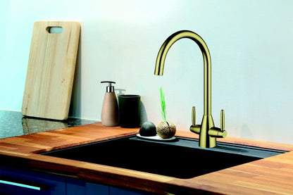 CLEARWATER TUTTI TAP BRUSHED BRASS - Woodworkers.ie - 