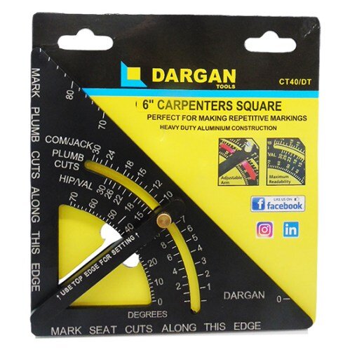 6|"  CARPENTER SQUARE