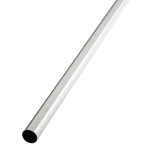 Chrome Plated Rail 2438 X 25 (8FT X1") - Woodworkers.ie - 