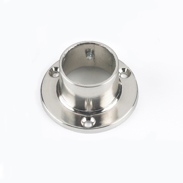 Chrome Rail Ends 19mm (X3/4") Rod Sockets - Woodworkers.ie - 