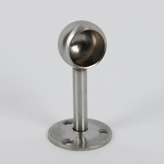 Chrome Towel Rail Ends 19mm (3/4") - Woodworkers.ie - 