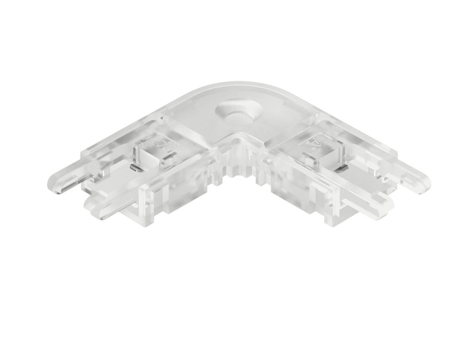 Corner Clip Connector, for 8 mm Loox LED Monochromatic Strip Lights - Woodworkers.ie - 