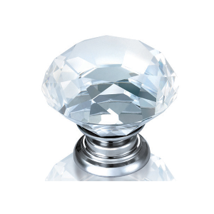 Crystal Cut Knob 40mm Cpc - Woodworkers.ie - 