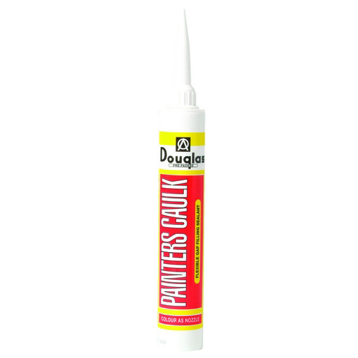 DOUGLAS PAINTERS CAULK WHITE 400ML - Woodworkers.ie - 