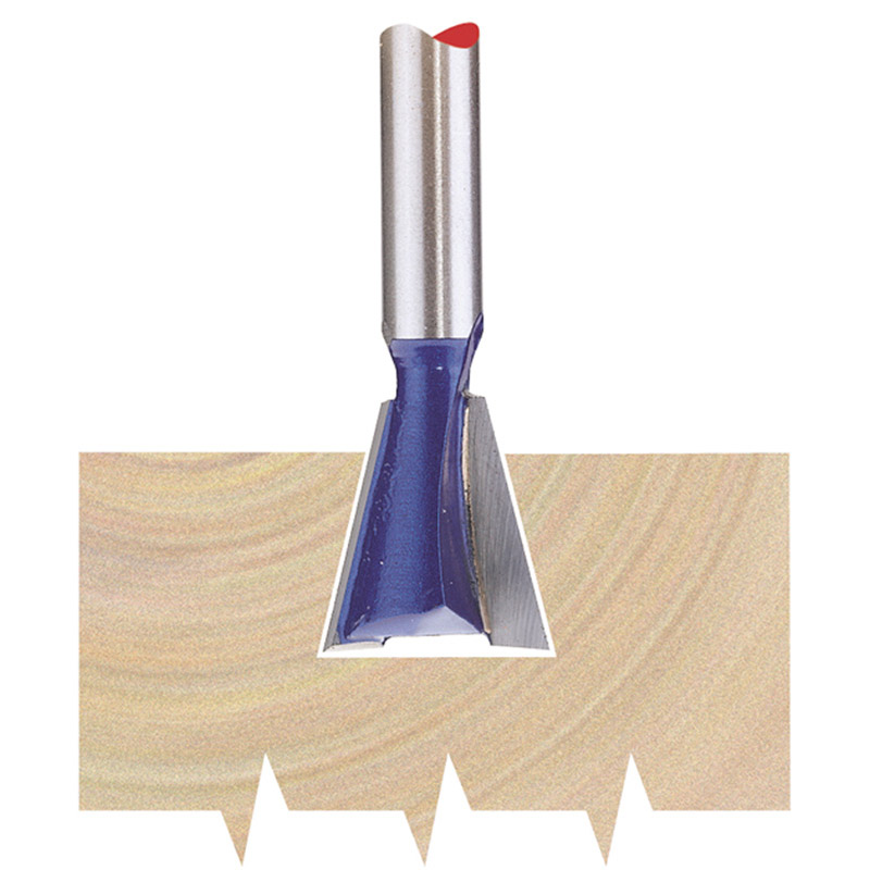 DRAPER 14mm DOVETAIL ROUTER BIT - Woodworkers.ie - 