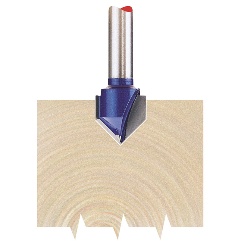 DRAPER ROUTER BIT 12.7 X 90 DEG GRV - Woodworkers.ie - 